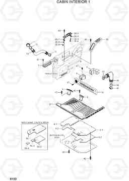 6100 CABIN INTERIOR 1 R55-7A, Hyundai