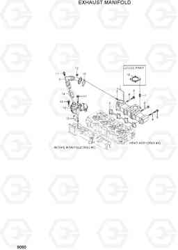 9060 EXHAUST MANIFOLD R55-7A, Hyundai