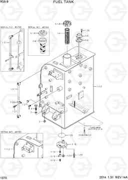 1070 FUEL TANK R55-9, Hyundai