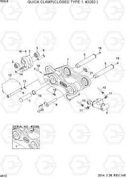 4610 QUICK CLAMP ASSY(CLOSED TYPE, #3202-) R55-9, Hyundai