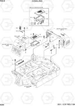 6200 COWLING R55-9, Hyundai