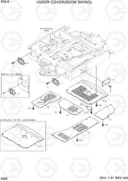 6305 UNDER COVER(BOOM SWING) R55-9, Hyundai