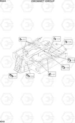 6310 GROMMET GROUP R55-9, Hyundai