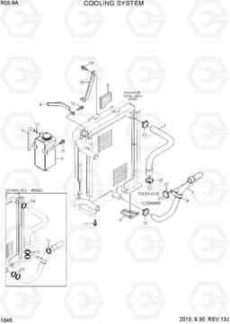 1040 COOLING SYSTEM R55-9A, Hyundai