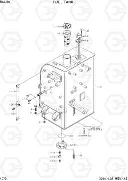 1070 FUEL TANK R55-9A, Hyundai