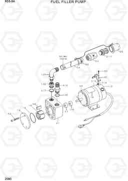 2080 FUEL FILLER PUMP R55-9A, Hyundai