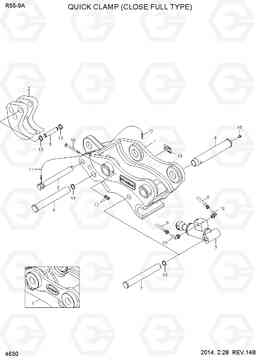 4630 QUICK CLAMP ASSY(CLOSE FULL TYPE) R55-9A, Hyundai