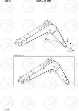 7020 BOOM(3.0M) R55-9A, Hyundai