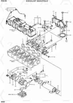 9060 EXHAUST MANIFOLD R55-9A, Hyundai