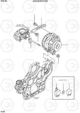 9160 GENERATOR R55-9A, Hyundai