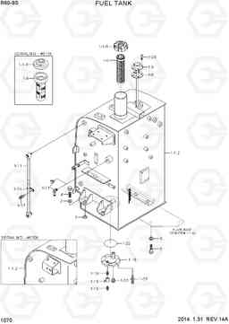 1070 FUEL TANK R60-9S, Hyundai