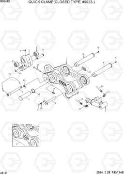 4610 QUICK CLAMP ASSY(CLOSED TYPE, #5023-) R60-9S, Hyundai