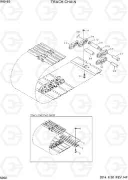 5050 TRACK CHAIN R60-9S, Hyundai