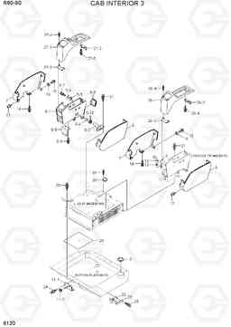 6120 CAB INTERIOR 3 R60-9S, Hyundai