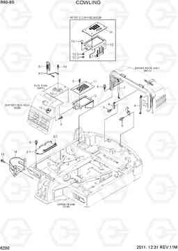 6200 COWLING R60-9S, Hyundai