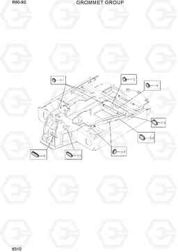 6310 GROMMET GROUP R60-9S, Hyundai