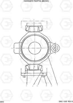 2022 HANGER PARTS(-#0243) R55W-3, Hyundai