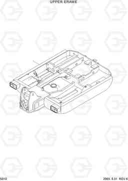 5010 UPPER FRAME R55W-3, Hyundai