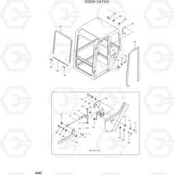 5095 DOOR CATCH R55W-3, Hyundai