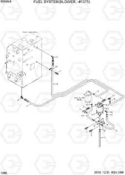 1065 FUEL SYSTEM(BLOWER, -#1375) R55W-9, Hyundai