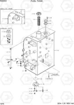 1070 FUEL TANK R55W-9, Hyundai