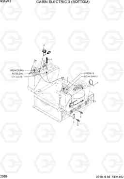 2060 CABIN ELECTRIC 3 (BOTTOM) R55W-9, Hyundai