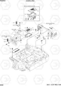 6200 COWLING R55W-9, Hyundai