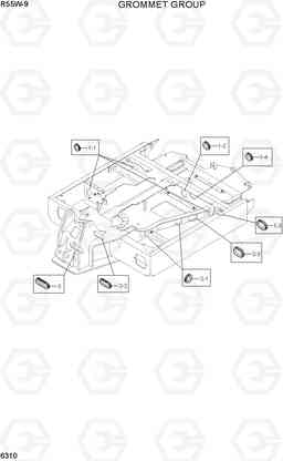 6310 GROMMET GROUP R55W-9, Hyundai