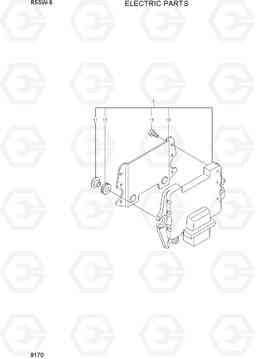 9170 ELECTRICAL PARTS R55W-9, Hyundai