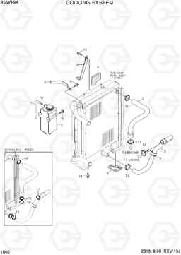 1040 COOLING SYSTEM R55W-9A, Hyundai