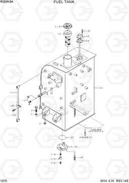 1070 FUEL TANK R55W-9A, Hyundai
