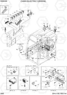 2050 CAB ELECTRIC 2 (ROOM) R55W-9A, Hyundai