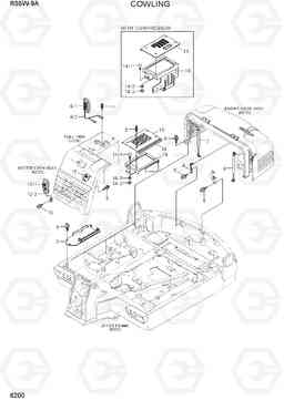 6200 COWLING R55W-9A, Hyundai