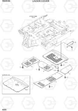 6300 UNDER COVER R55W-9A, Hyundai