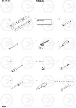 8010 TOOLS R55W-9A, Hyundai