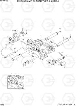 4610 QUICK CLAMP ASSY(CLOSED TYPE, #0019-) R60W-9S, Hyundai