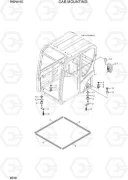 6010 CAB MOUNTING R60W-9S, Hyundai