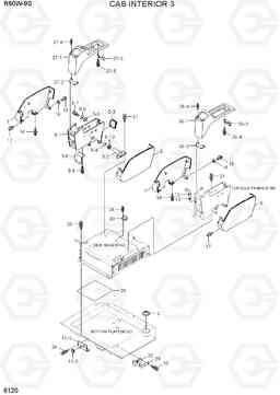6120 CAB INTERIOR 3 R60W-9S, Hyundai