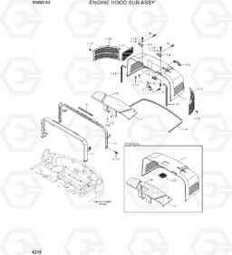 6210 ENGINE HOOD SUB ASSY R60W-9S, Hyundai