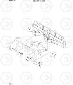 6410 DOZER BLADE R60W-9S, Hyundai