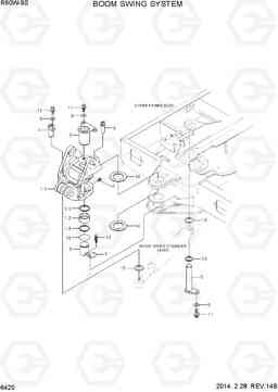 6420 BOOM SWING SYSTEM R60W-9S, Hyundai