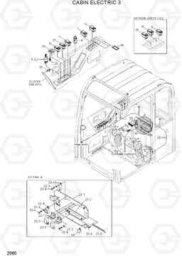 2060 CABIN ELECTRIC 3 R55W-7A, Hyundai