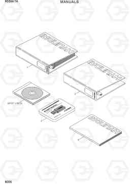 8200 MANUALS R55W-7A, Hyundai