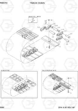 5050 TRACK CHAIN R60CR-9, Hyundai