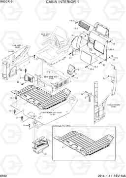 6100 CABIN INTERIOR 1 R60CR-9, Hyundai