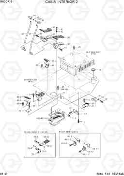 6110 CABIN INTERIOR 2 R60CR-9, Hyundai