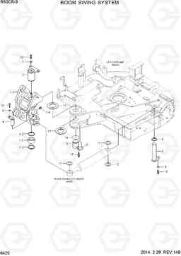 6420 BOOM SWING SYSTEM R60CR-9, Hyundai