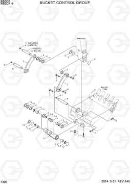 7300 BUCKET CONTROL GROUP R60CR-9, Hyundai