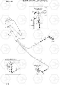 3410 BOOM SAFETY LOCK SYSTEM R60CR-9A, Hyundai