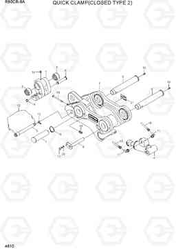 4610 QUICK CLAMP ASSY (CLOSED TYPE 2) R60CR-9A, Hyundai